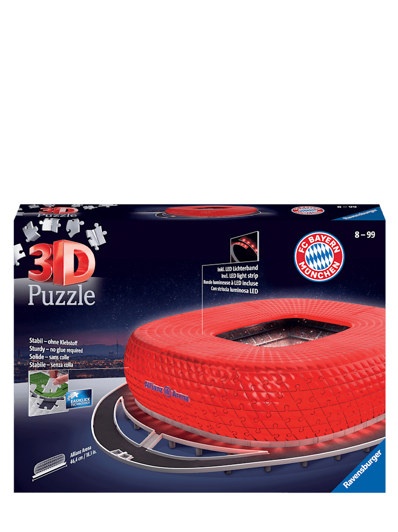 Puzzle 3D Stade Allianz Arena illuminé - La Grande Récré