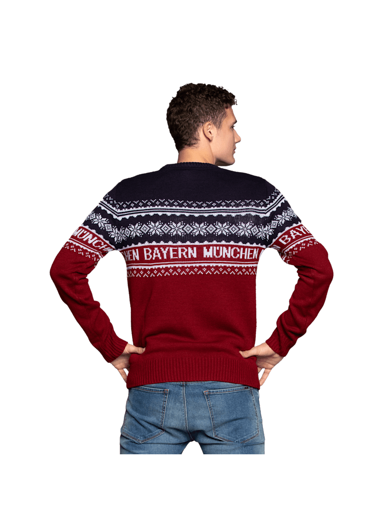Knitted Pullover Winter Official Fc Bayern Munich Store