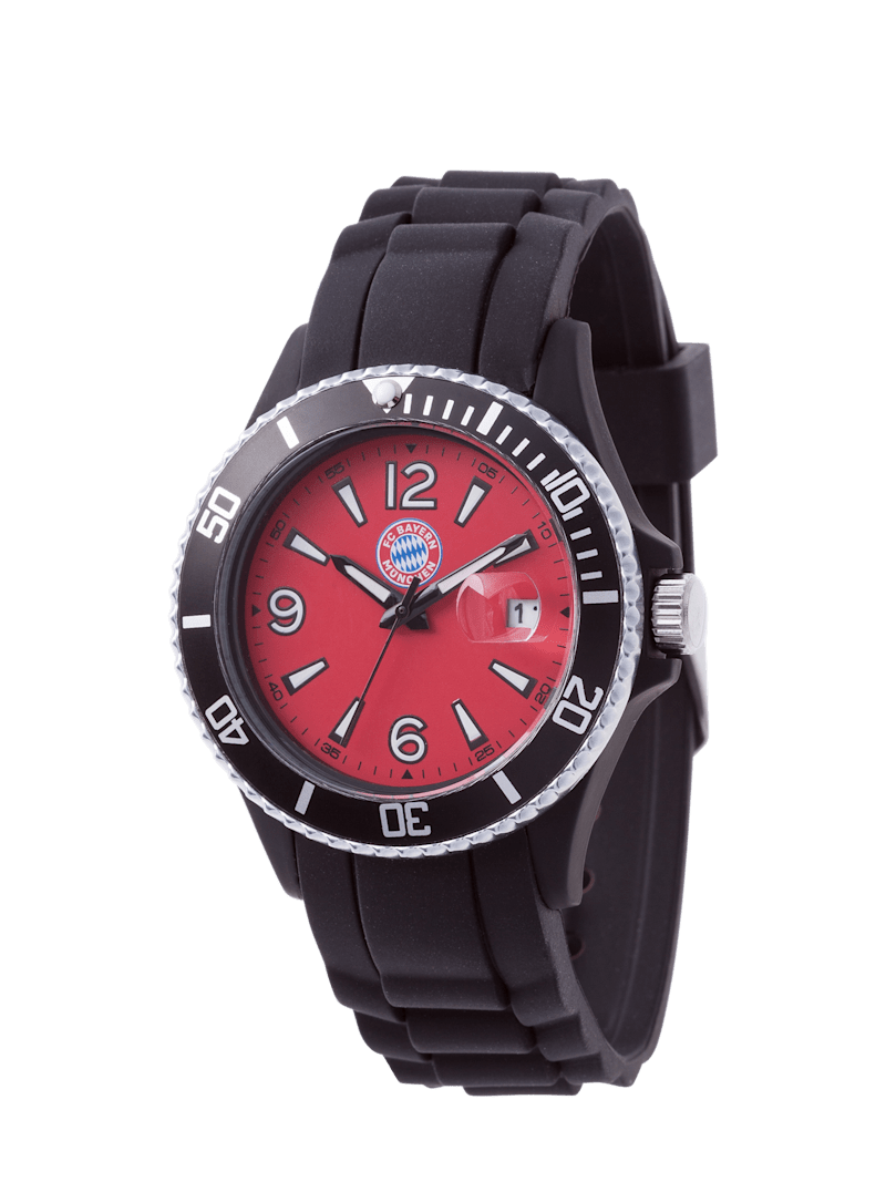 Fc Bayern Fanuhr - Schwarz