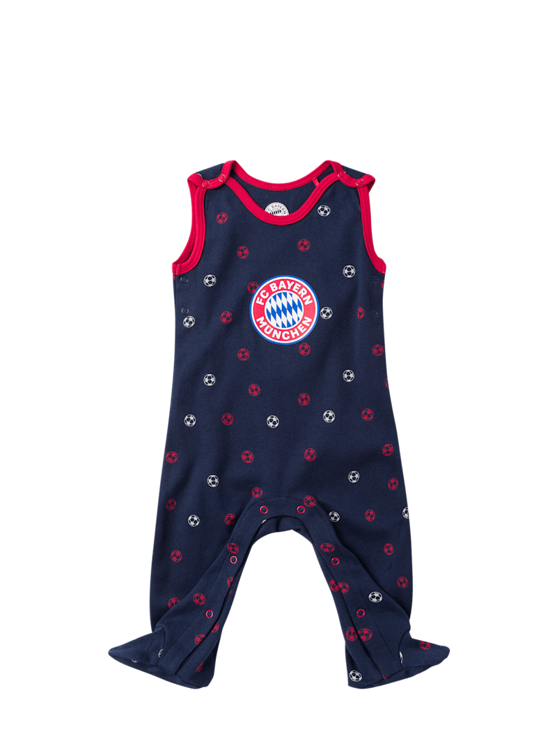 Babies Football romper navy Official FC Bayern Munich Store