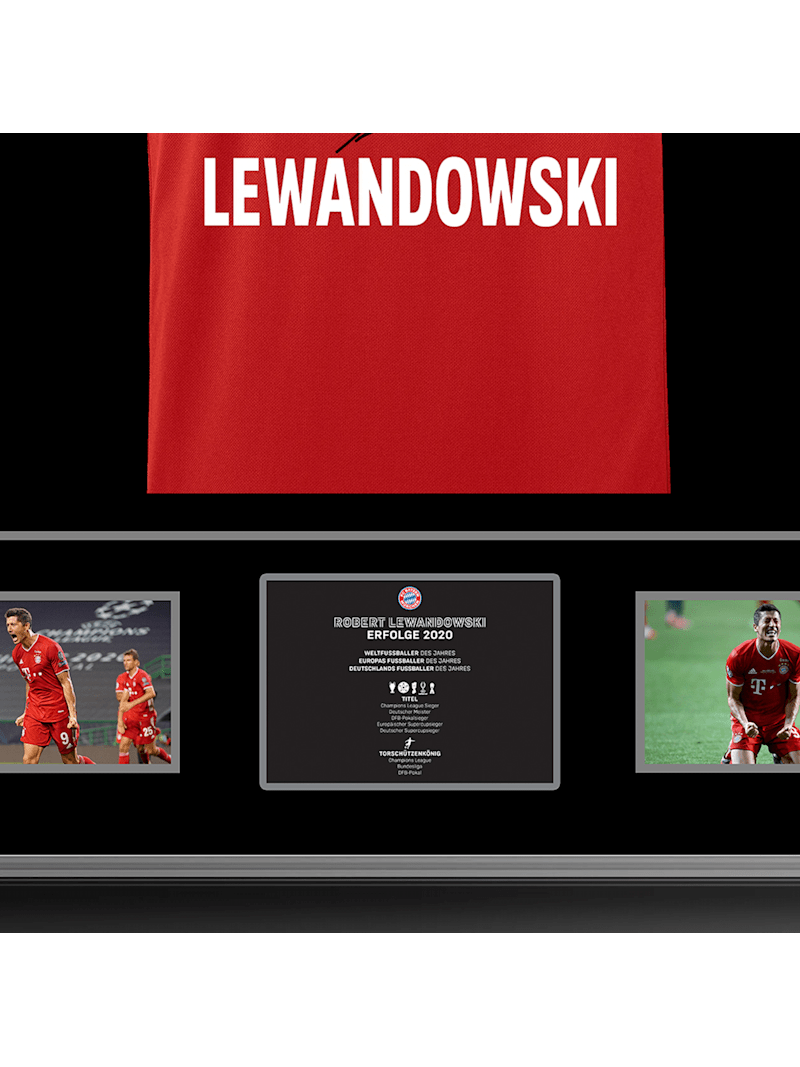 Robert lewandowski signed jersey clearance