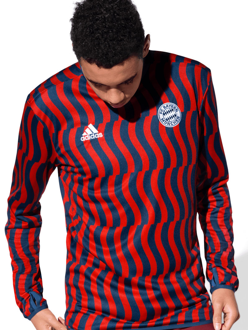 Adidas pre match warm up top