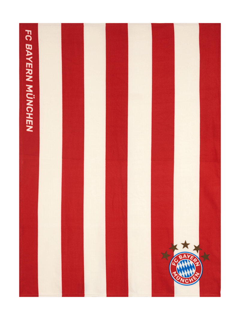 Fleece blanket official fc bayern munich store