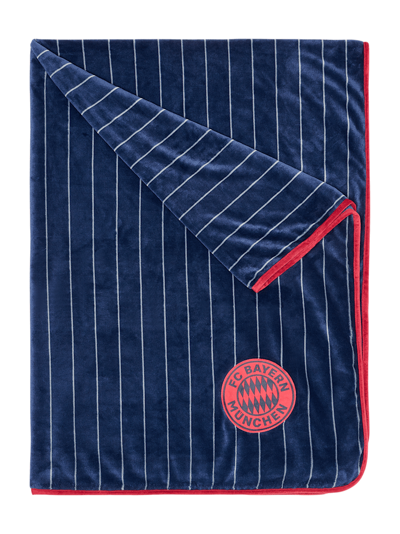 Wohndecke FC Bayern München Fleecedecke/Kissen Set