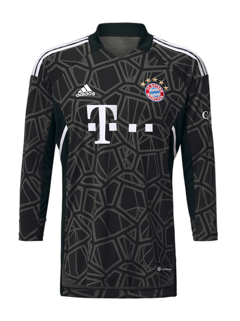 Men Goalkeeper shirt 22 23 black Official FC Bayern Munich Store