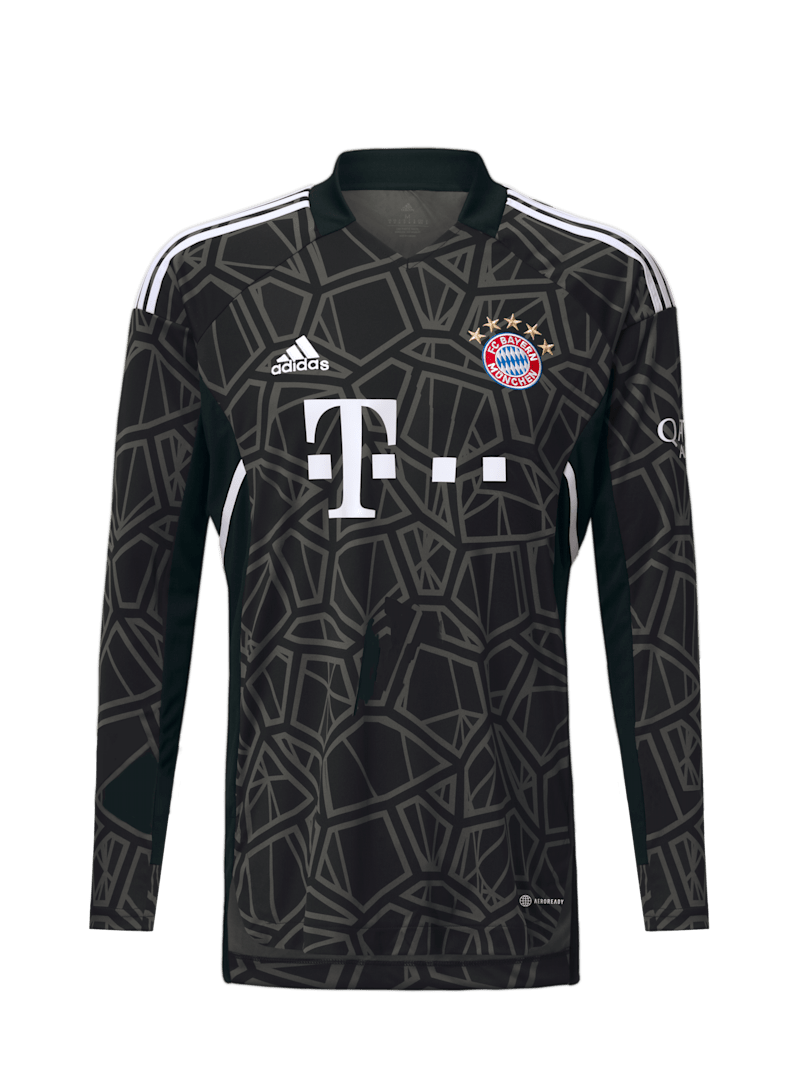 DFB Goalkeeper Shirt - Long Sleeve - Kids with Baumann 22 printing