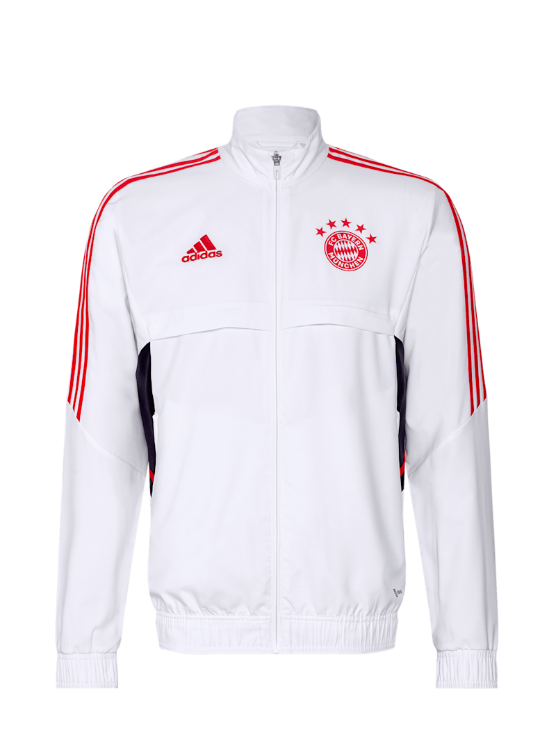 Kids Teamline presentation jacket white Official FC Bayern