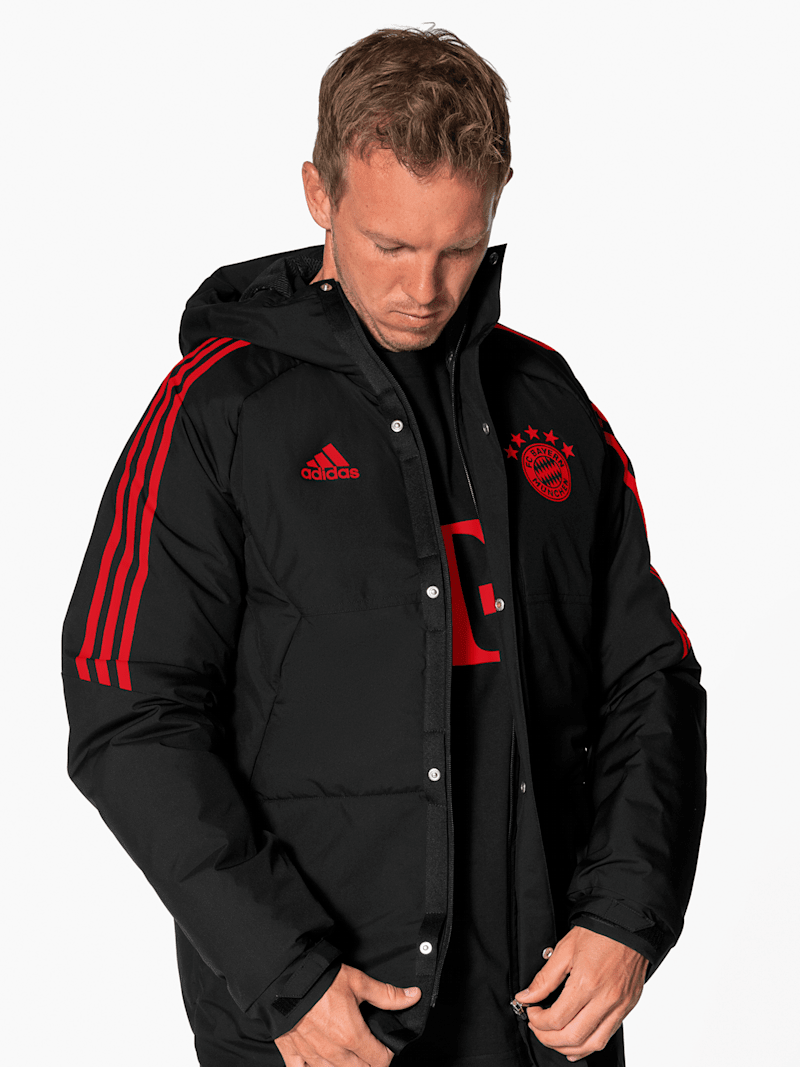 Adidas teamline stadium jacket clearance