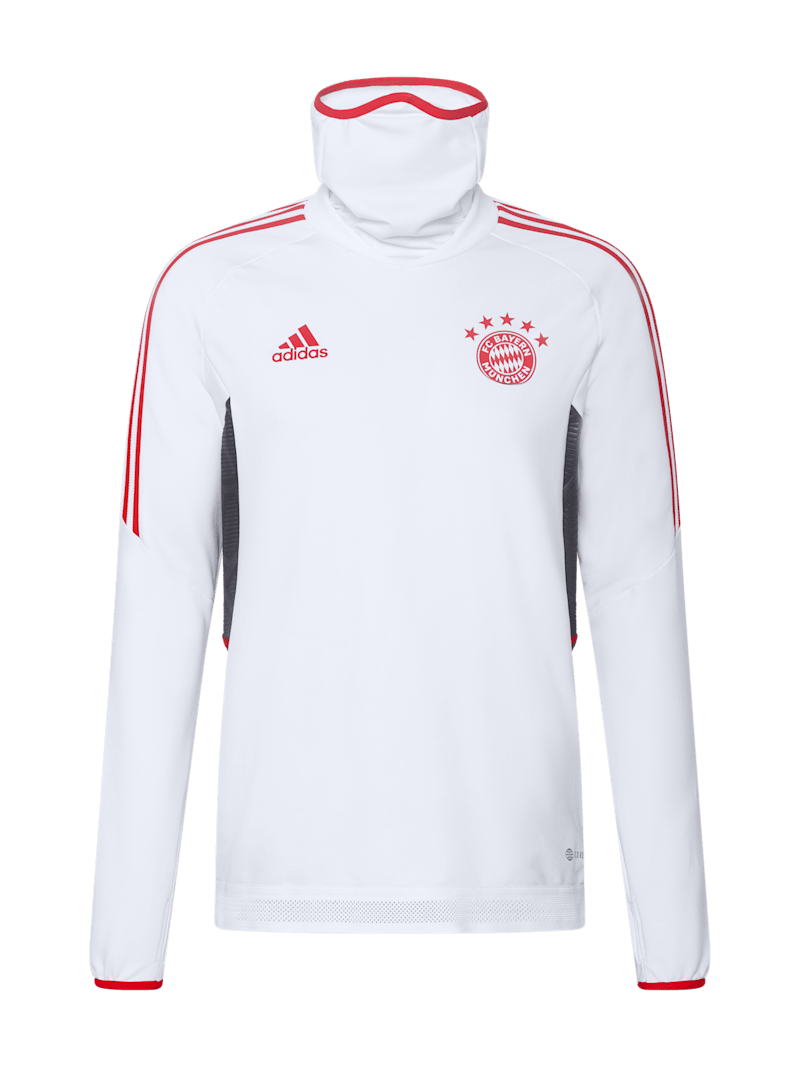Men Teamline pro warm-up top white | Official FC Bayern Munich Store