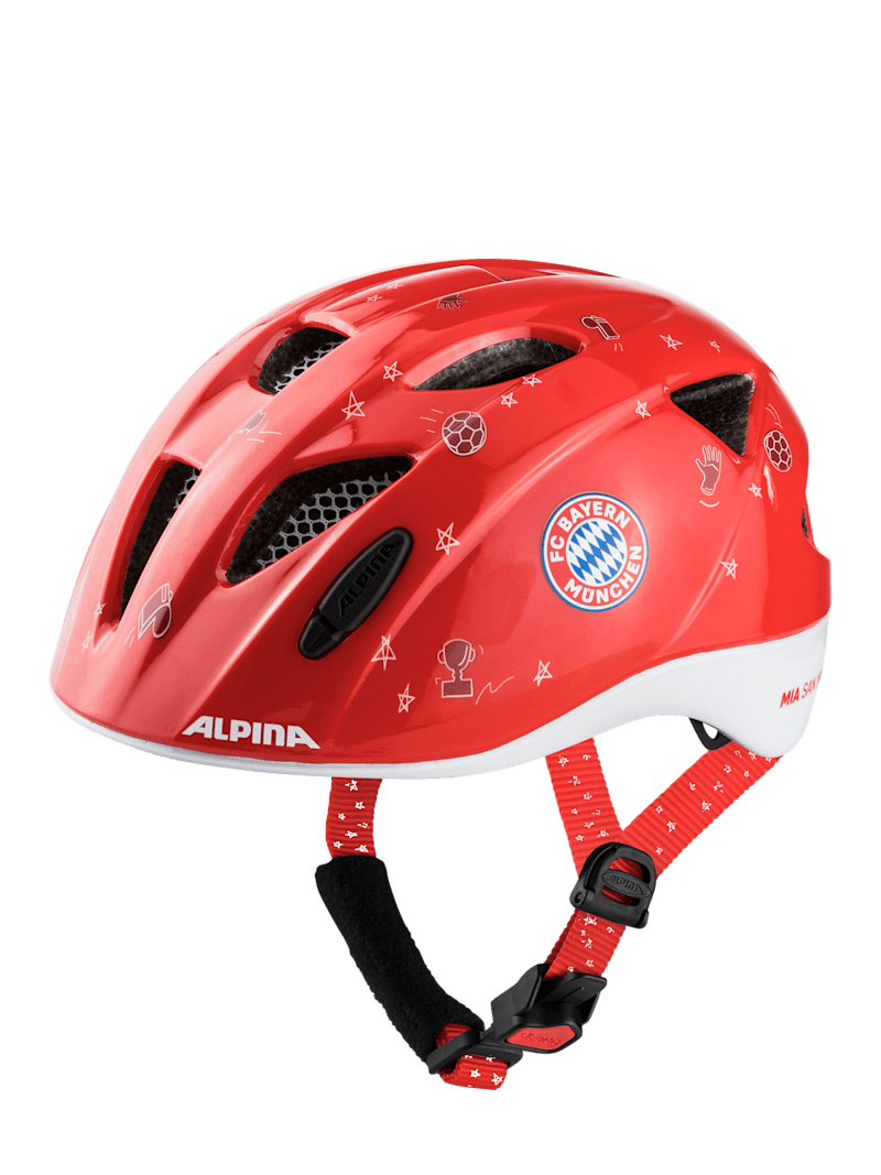 Alpina Fahrradhelm Ximo Fc Bayern - Rot - Kinder