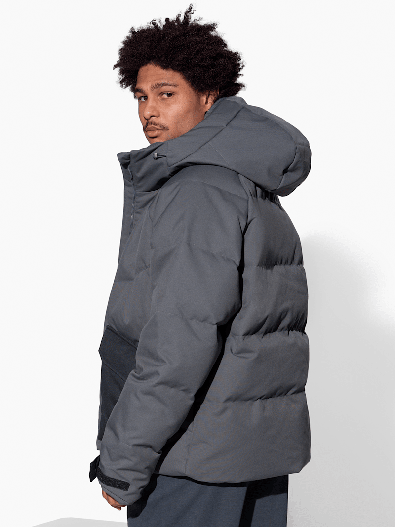 The north face black label discount box canyon jacket asphalt grey