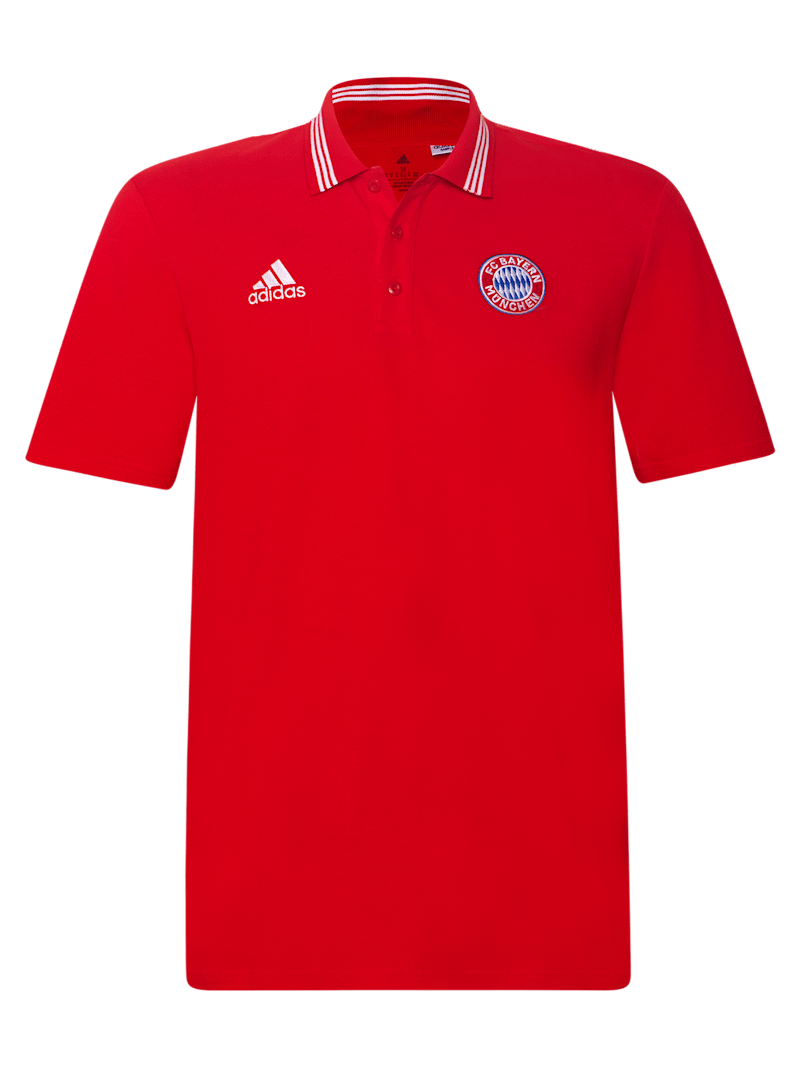 Men Lifestyle polo shirt red Official FC Bayern Munich Store
