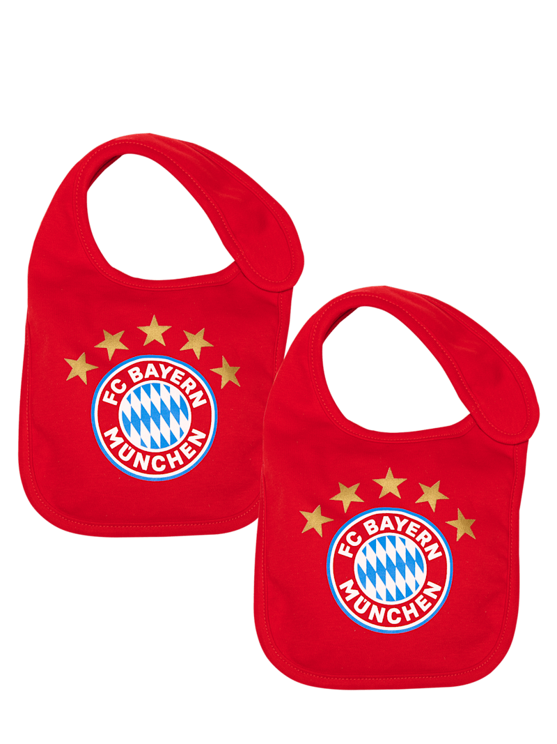 Baby Bib set of 2 Official FC Bayern Munich Store