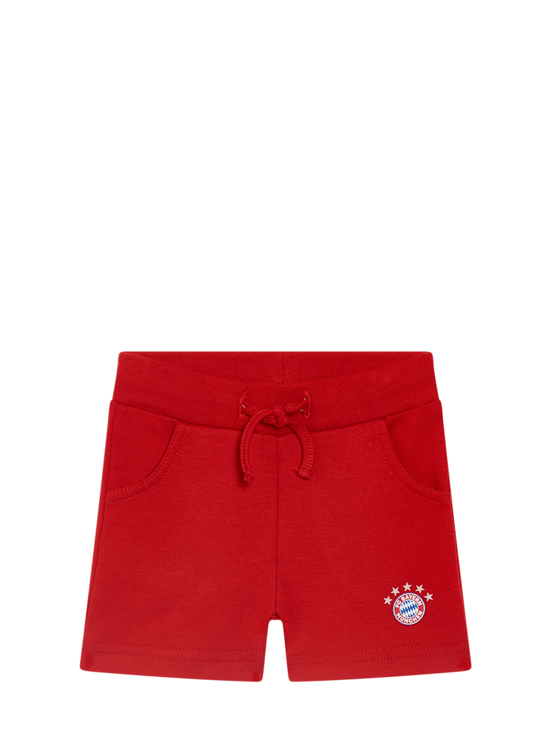 FC Bayern München Badeshort - Gestreifte Badehose Für Kids & Erwachsene