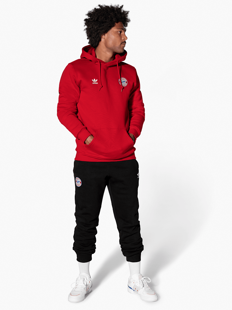 Men Trefoil hoodie red Official FC Bayern Munich Store