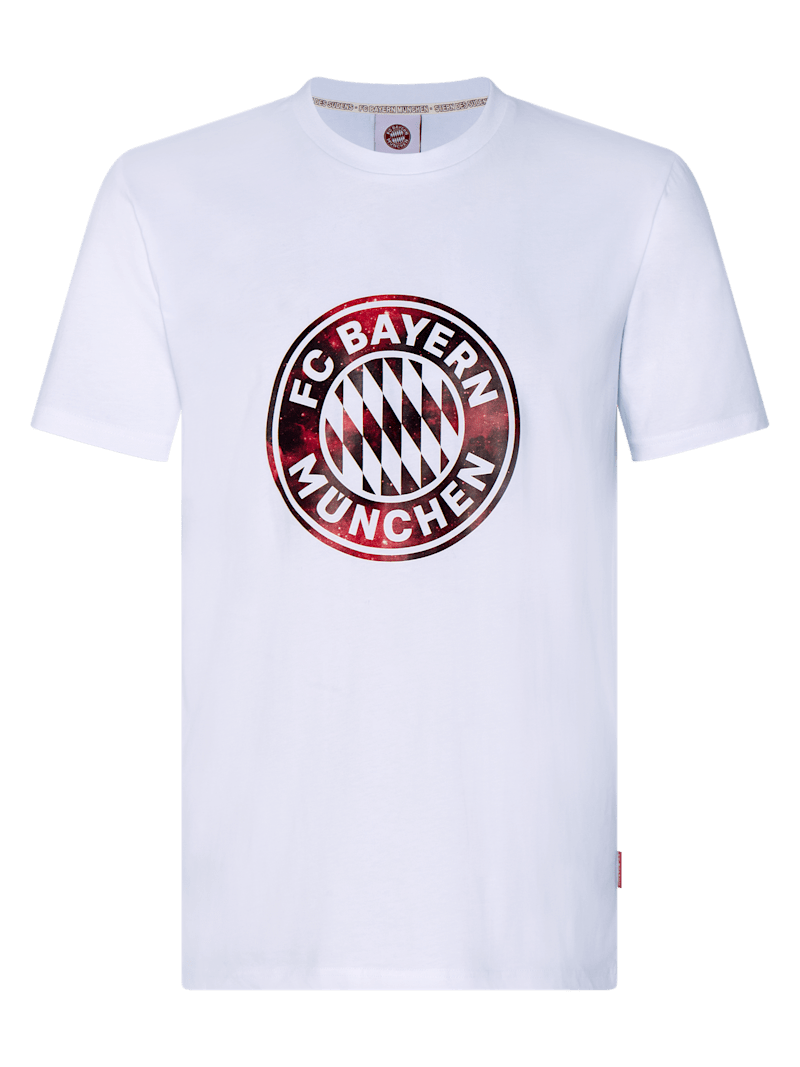 Men Galaxy T-shirt white | Official FC Bayern Munich Store