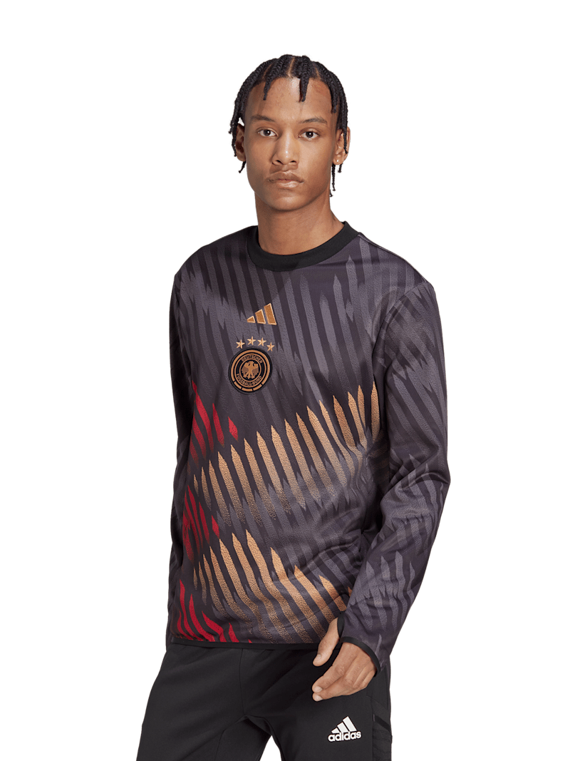 Men DFB pre-match warm-up top black Official FC Bayern Munich Store