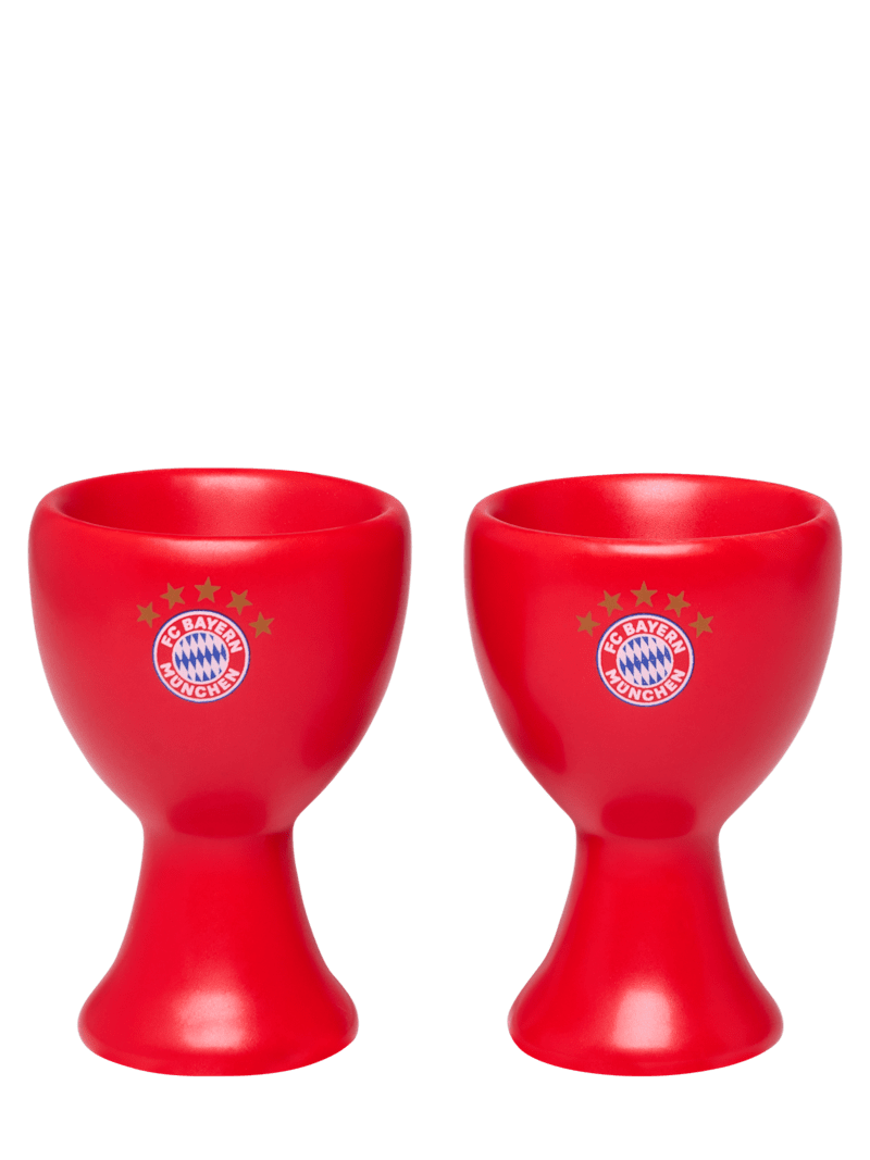 Fc Bayern Eierbecher 2er-Set - Rot