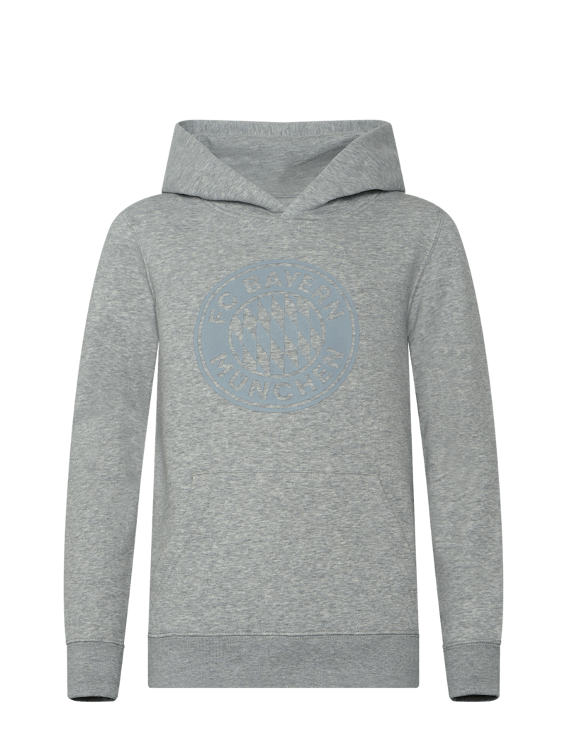 Sudadera Logotipo Grey para niños | Tienda oficial del FC Bayern Múnich