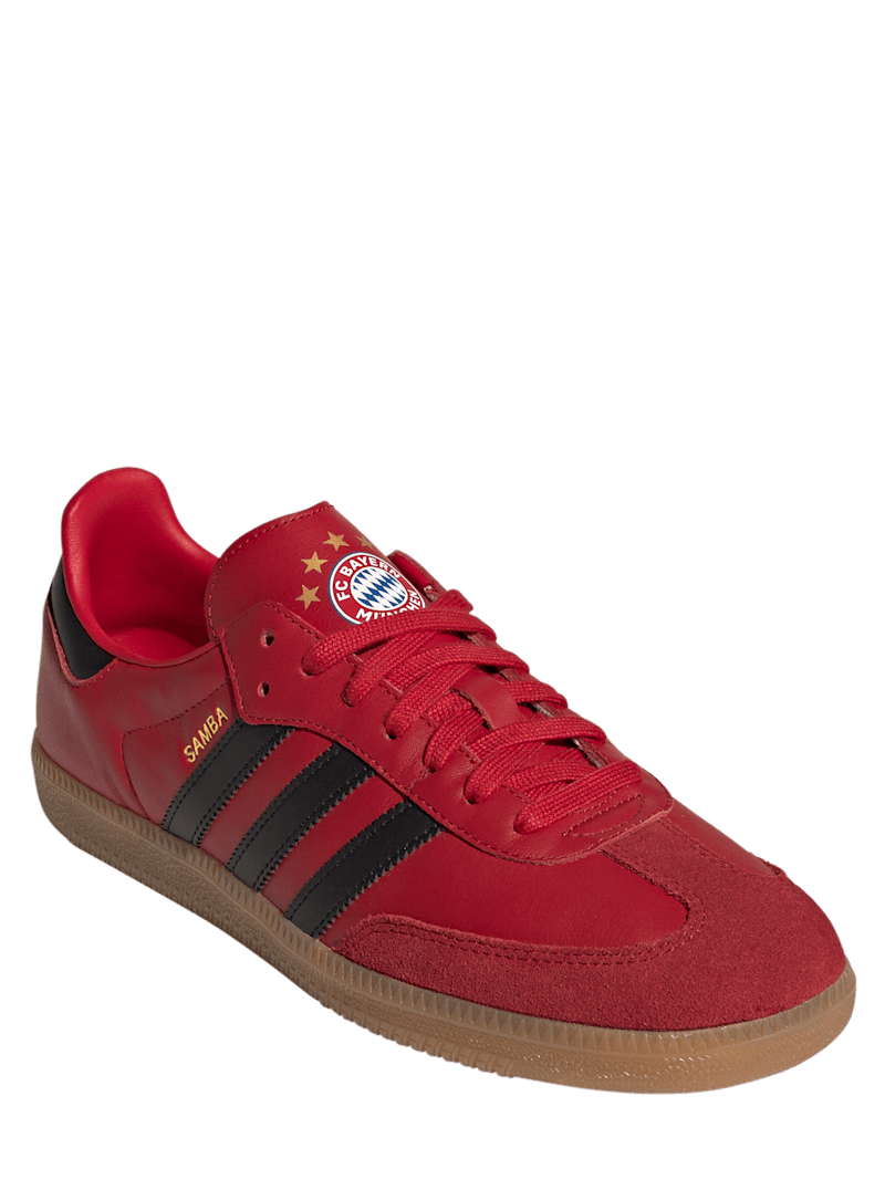 Adidas samba sales rojo