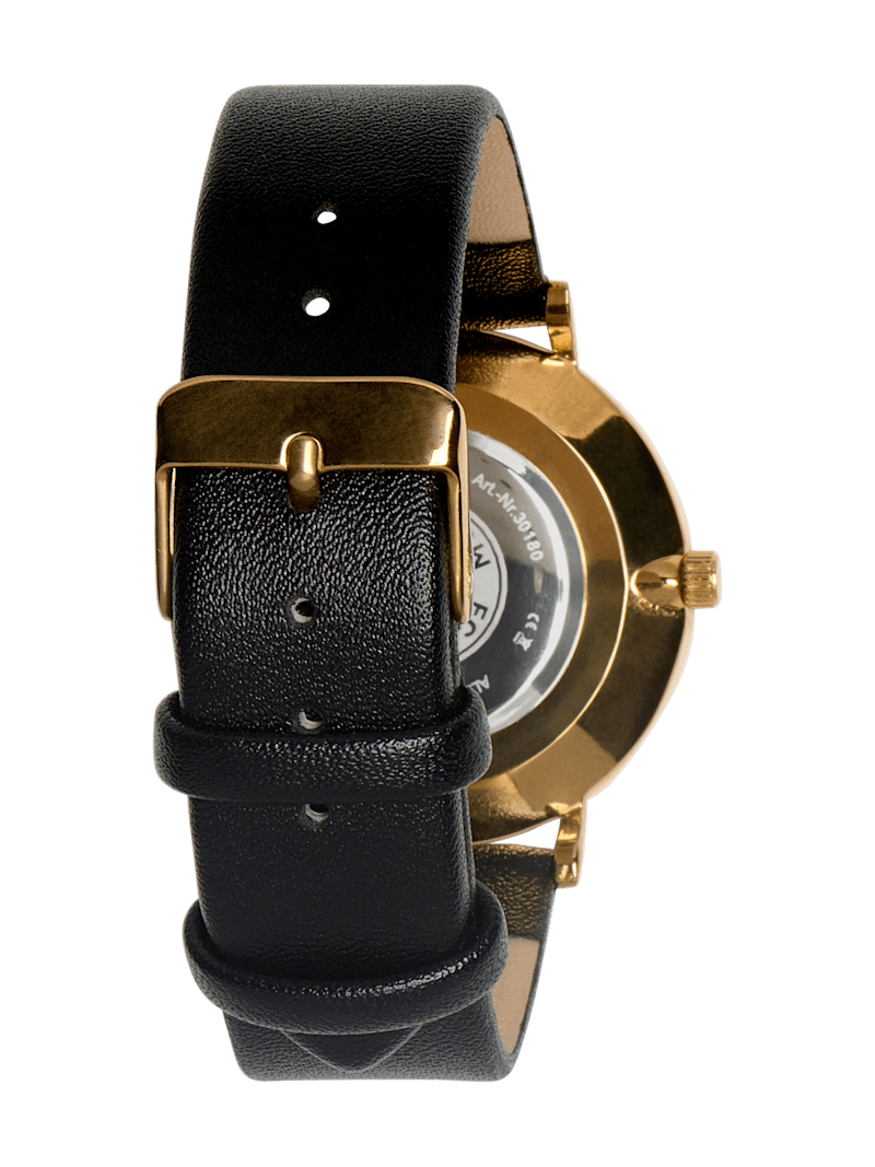 Correa de Cuero para Relojes CC02NE20 Negra Bonoboss