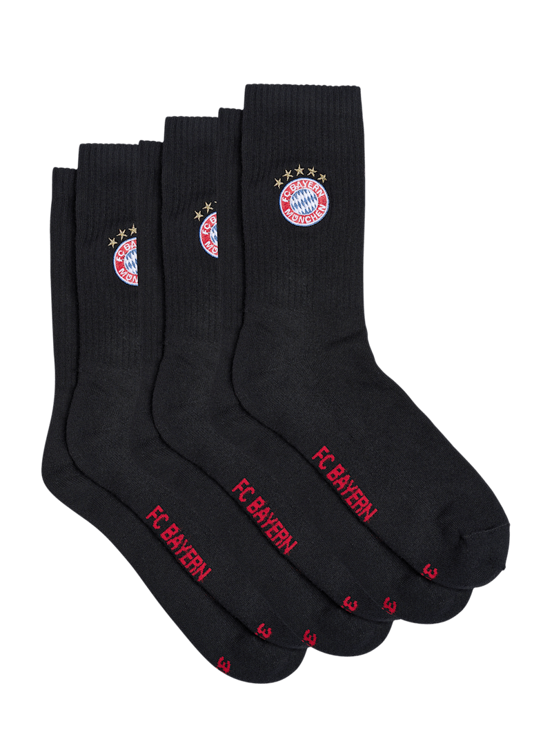 Unisex Crew socks set of 3 Official FC Bayern Munich Store