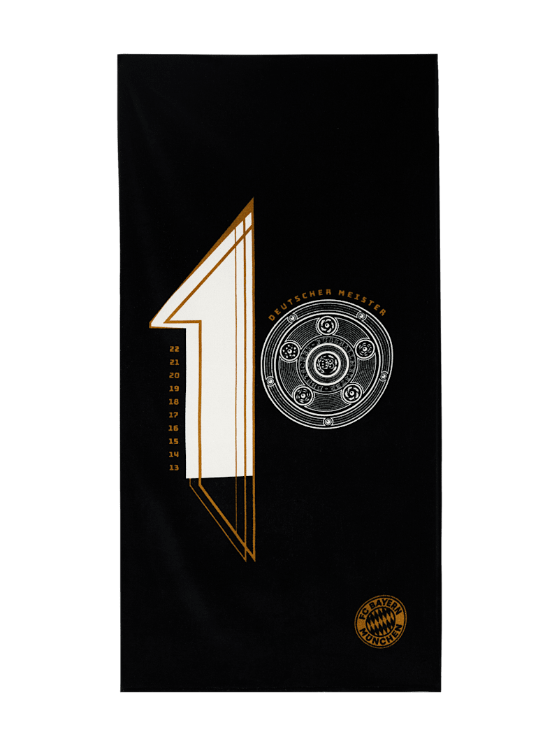 Toalla de playa Deutscher Meister 2022 | Tienda FC Bayern Múnich