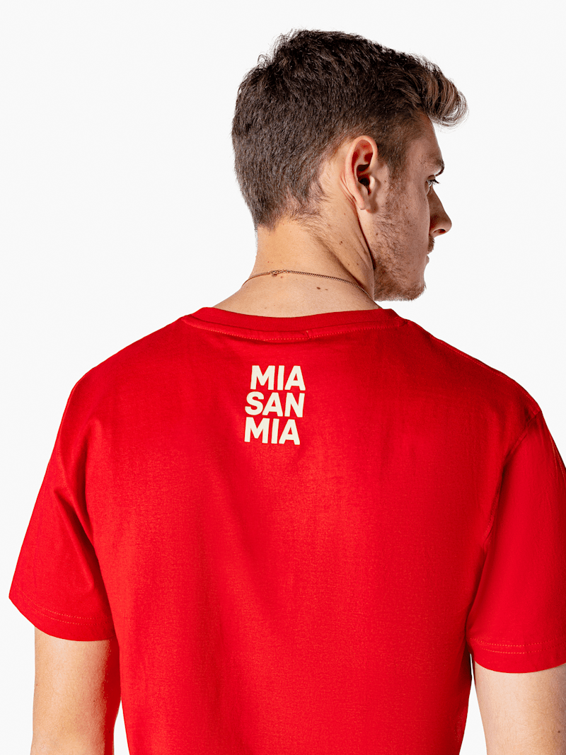 【IFYOUWANT】MUNCHEN LOGO T-shirt girls-youth-red-bayern-munich-