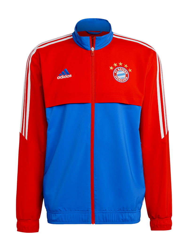 Men Teamline 2223 presentation jacket red Official FC Bayern Munich