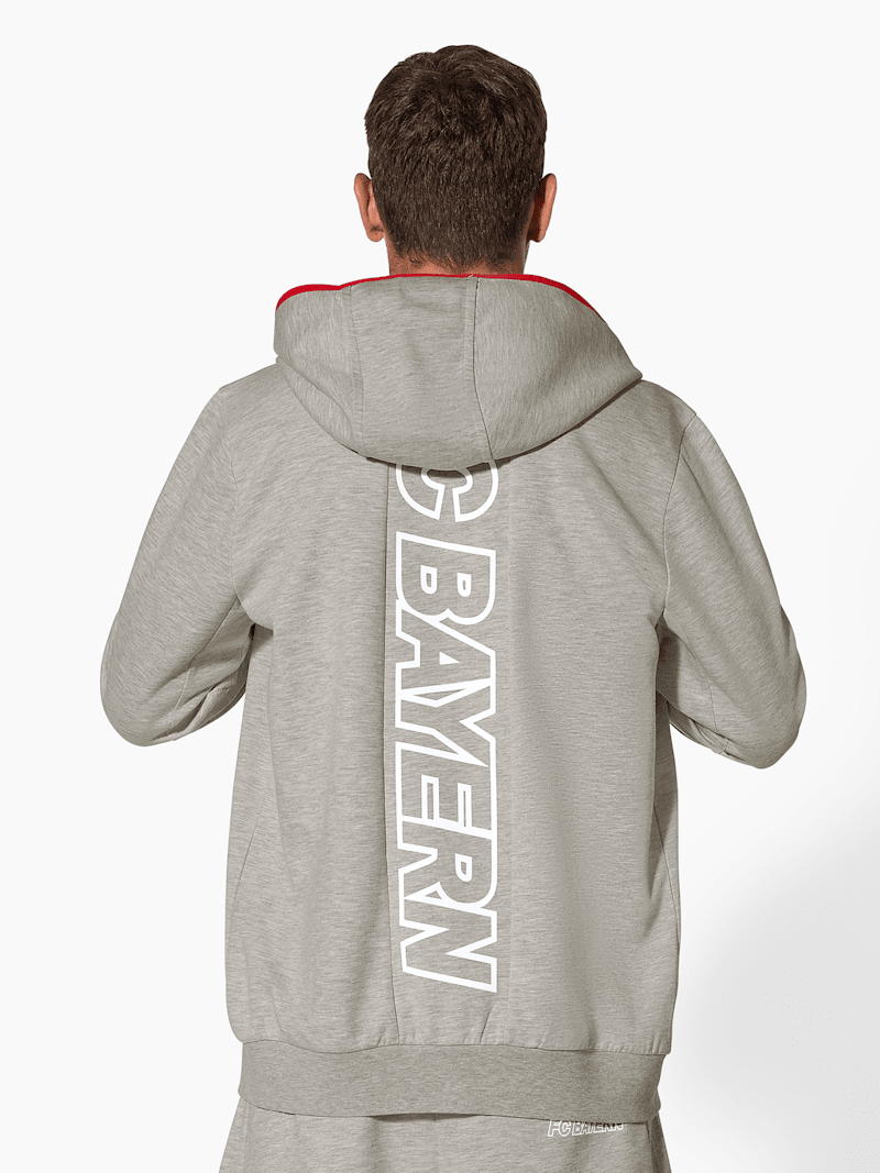 Bayern munich zip up hoodie discount