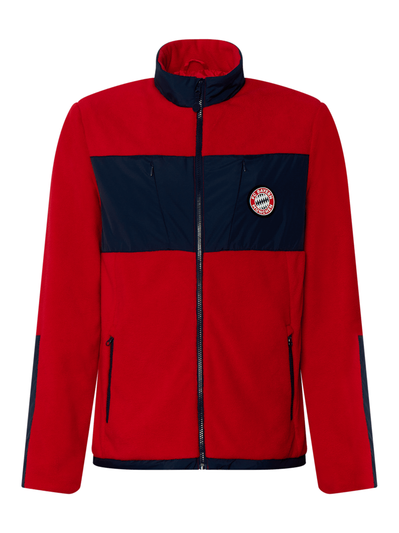 Men Fleece Jacket red Official FC Bayern Munich Store