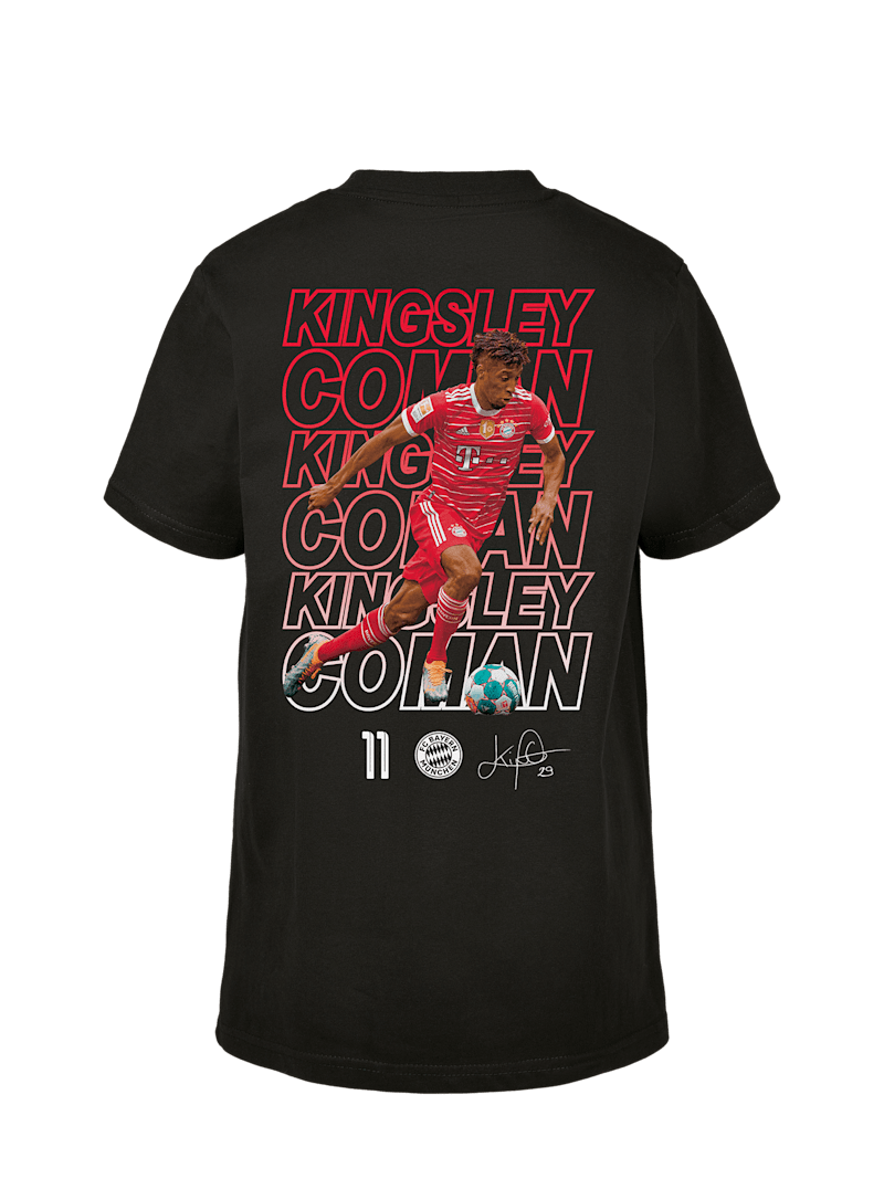 Kids Coman T-shirt black | Official FC Bayern Munich Store