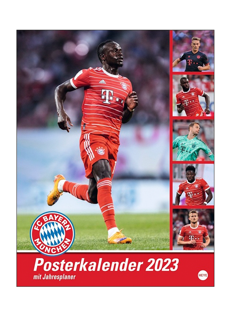 Poster calendar 2023 Official FC Bayern Munich Store