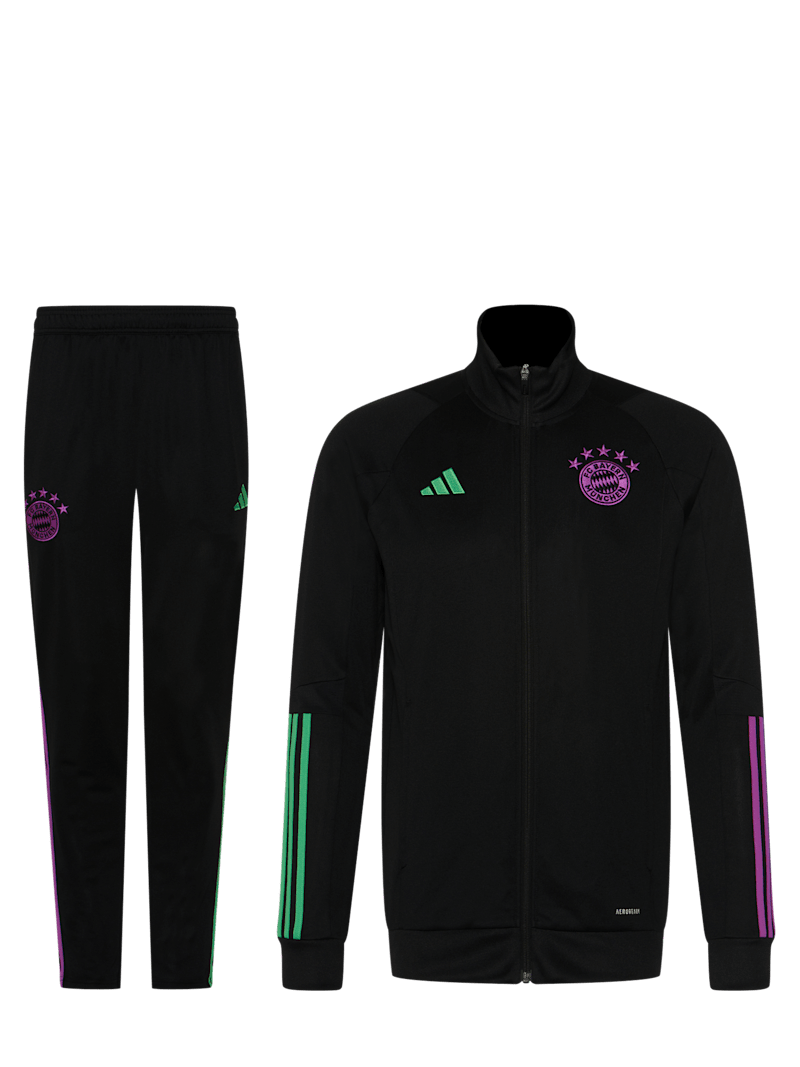 Men Teamline tracksuit black Official FC Bayern Munich Store