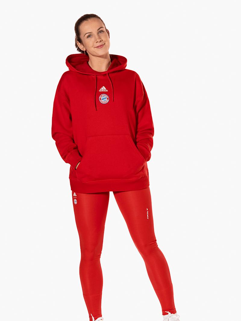 Ladies Lifestyle hoodie red Official FC Bayern Munich Store