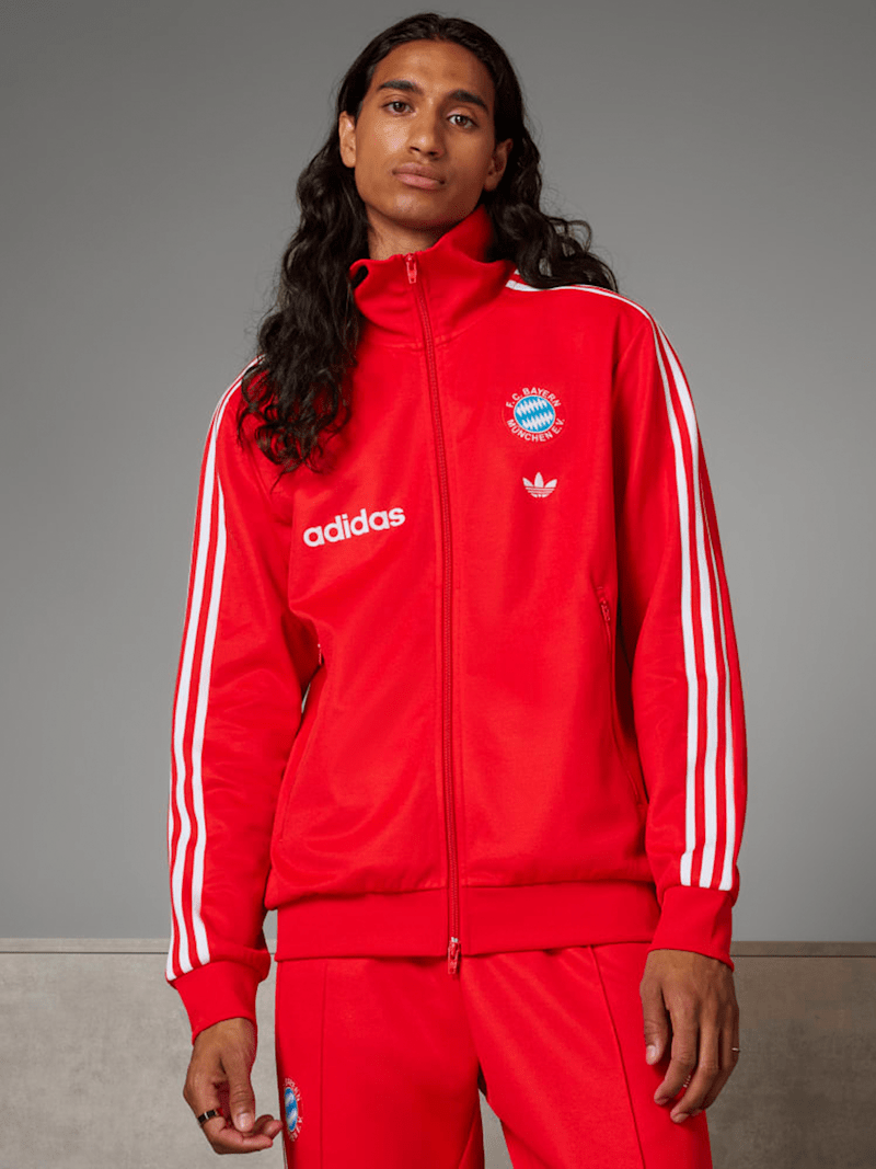Homme Veste de surv tement Retro rouge FC Bayern Munich Boutique