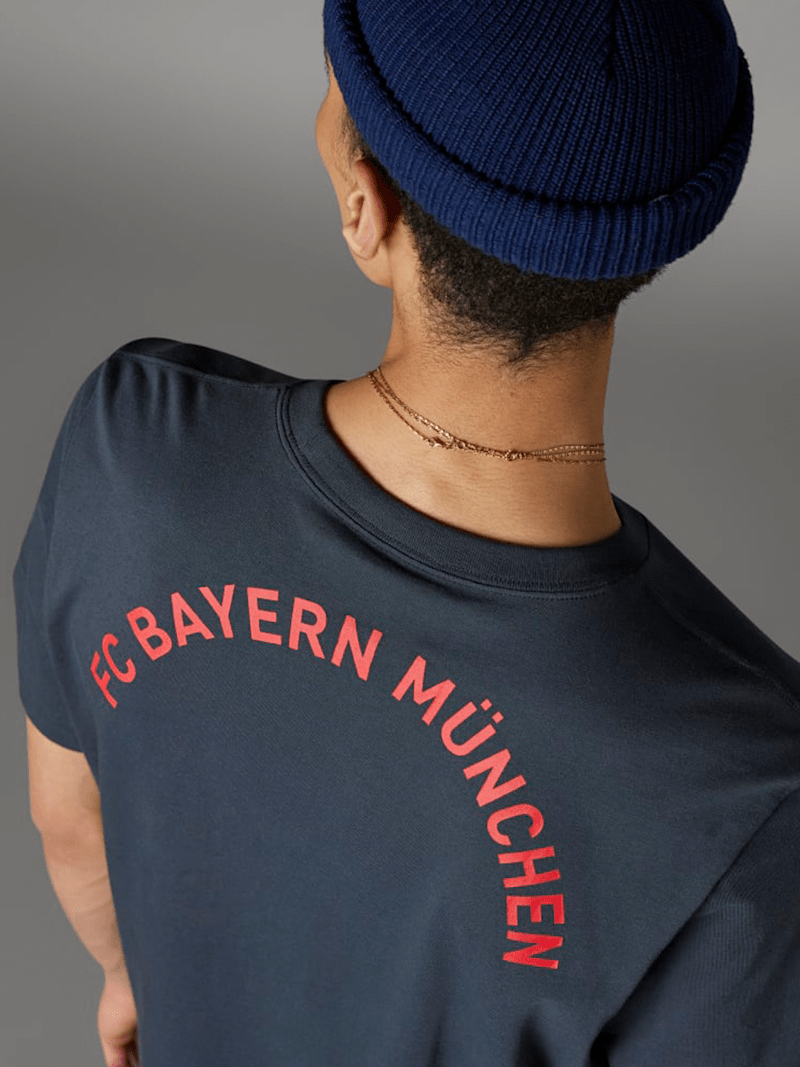 Men Trefoil T-shirt grey | Official FC Bayern Munich Store