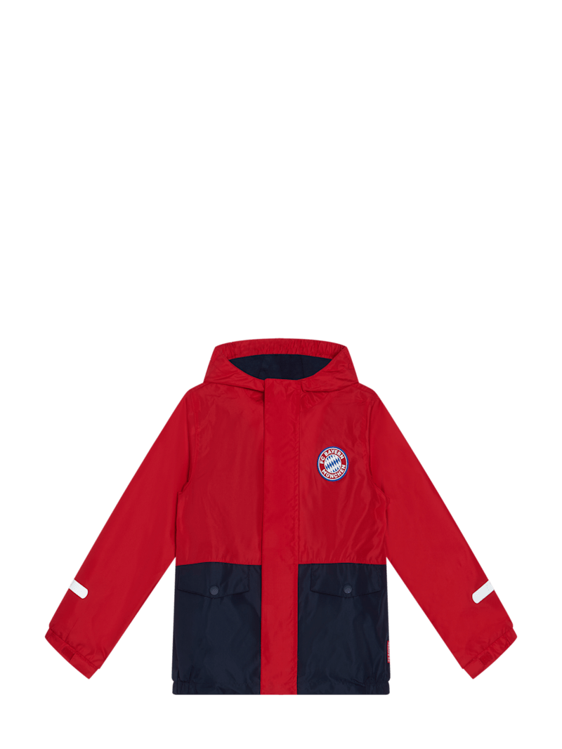 Kinder Rain jacket rot | Official FC Bayern Munich Store