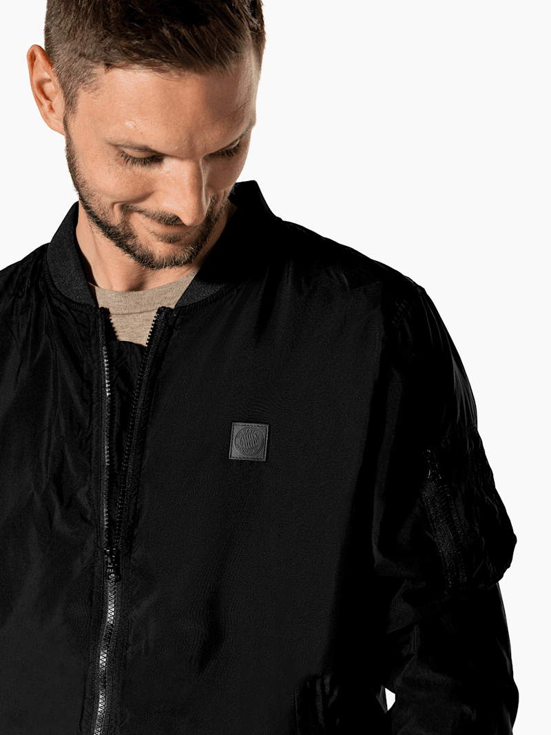 Men Bomber Jacket Classic black Official FC Bayern Munich Store