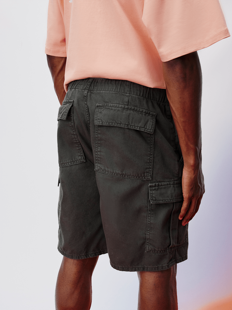 Mens long cargo shorts sale
