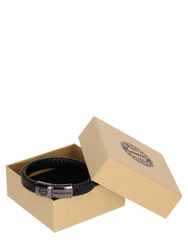 Men leather strap black | Official FC Bayern Munich Store