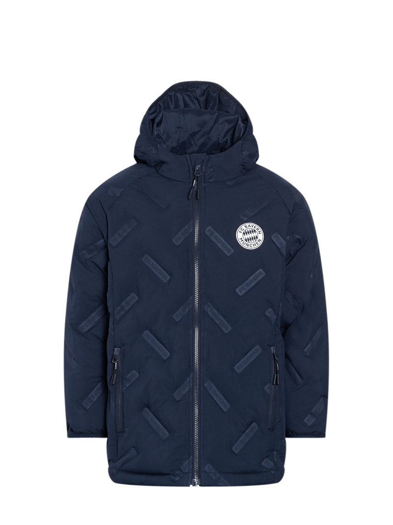 Kinder Steppjacke Essential navy Offizieller FC Bayern Store