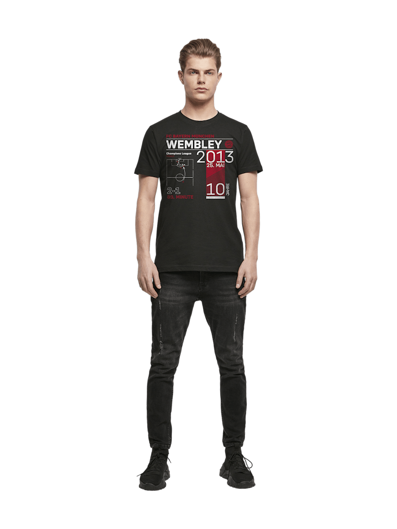 Unisex T-Shirt 10 Jahre Wembley 2013 | Official FC Bayern