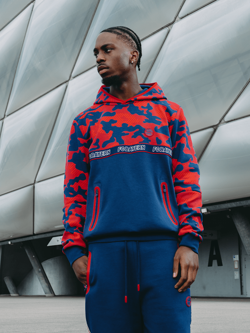 Herren Hoodie Street mehrfarbig Offizieller FC Bayern Store