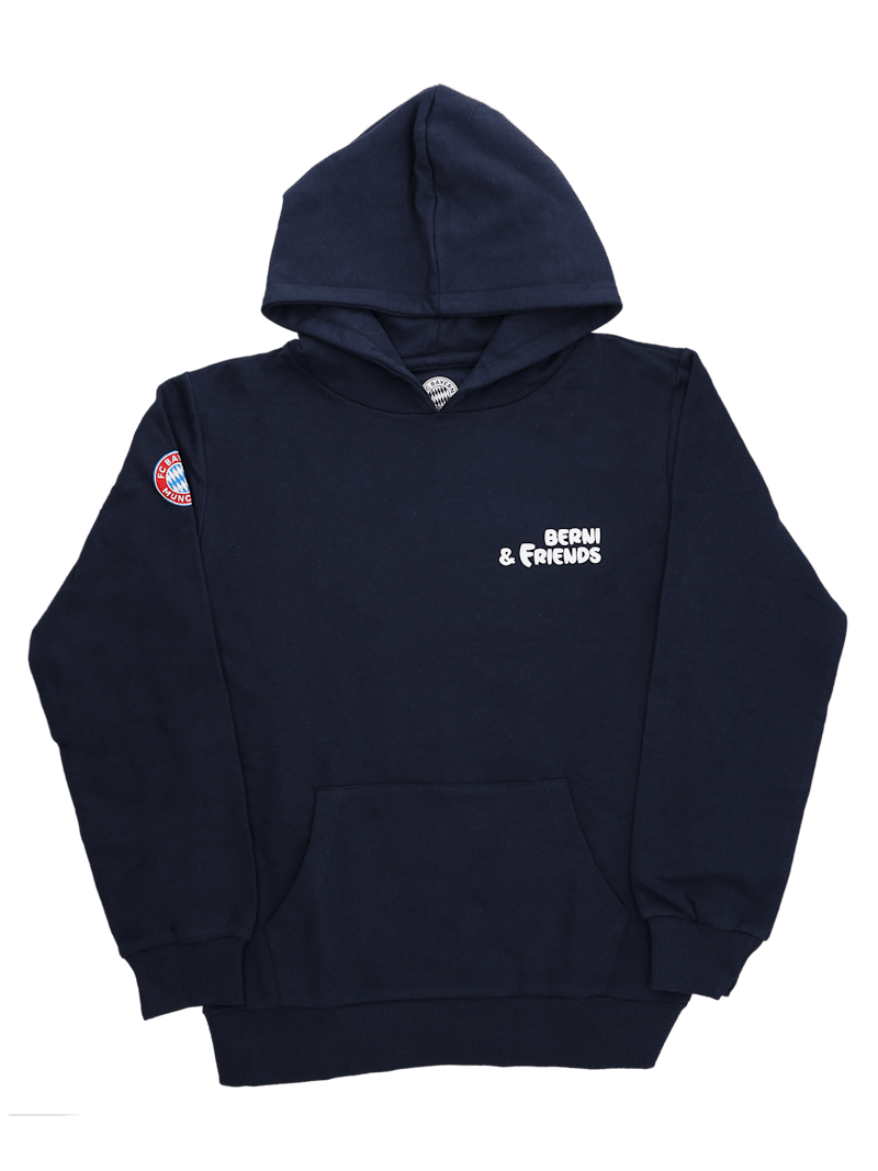 Enfants Sweat ?� capuche Berni, Mia, Ben navy | FC Bayern Munich Boutique
