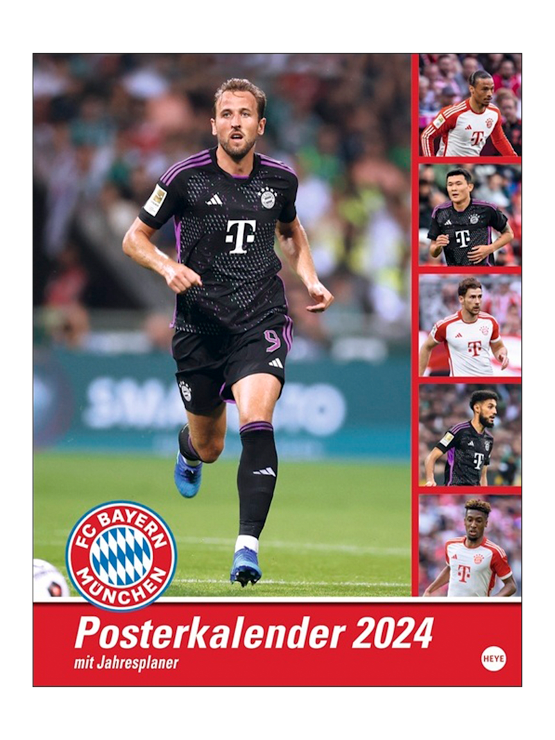 Posterkalender 2024 Official FC Bayern Munich Store