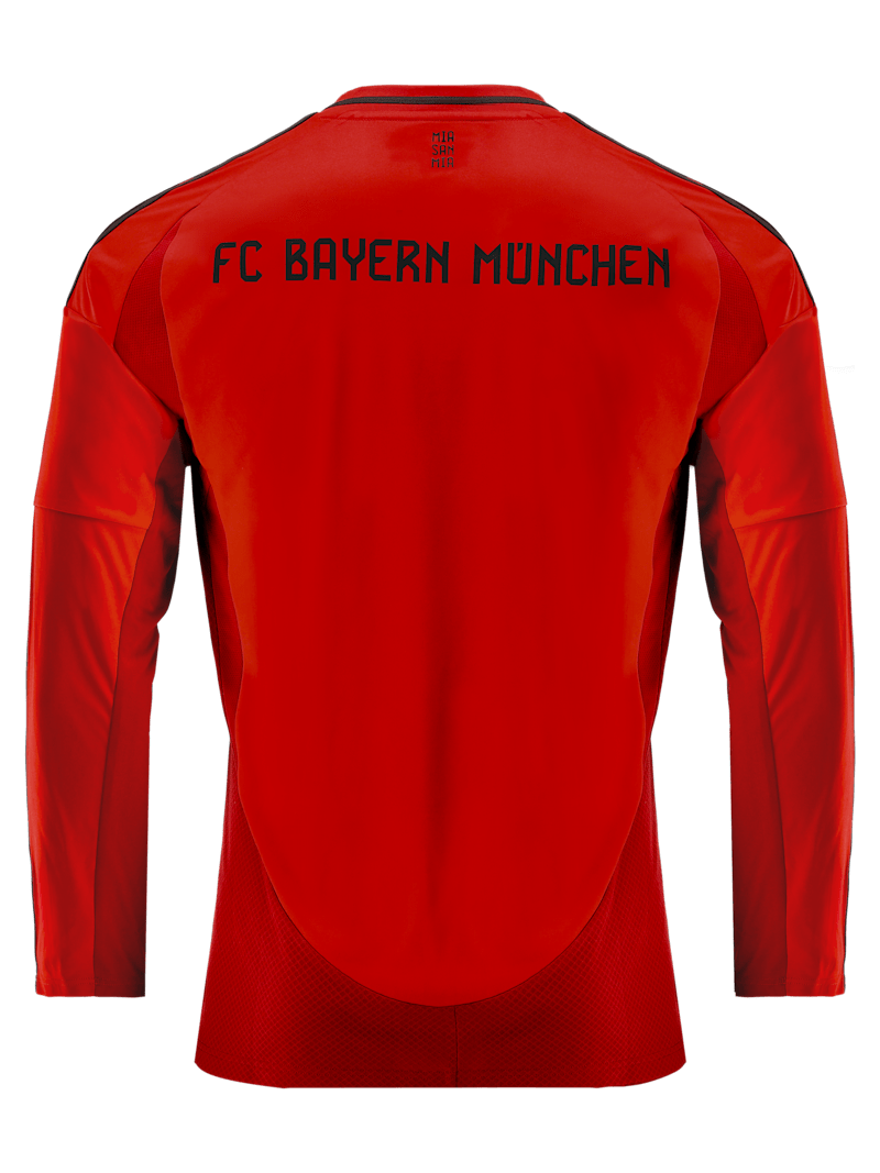 Men Long Sleeve Jersey Home 24 25 red Official FC Bayern Munich Store