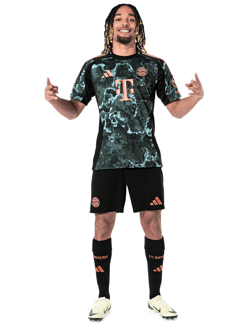 Men Shorts Away 24-25 black Official FC Bayern Munich Store