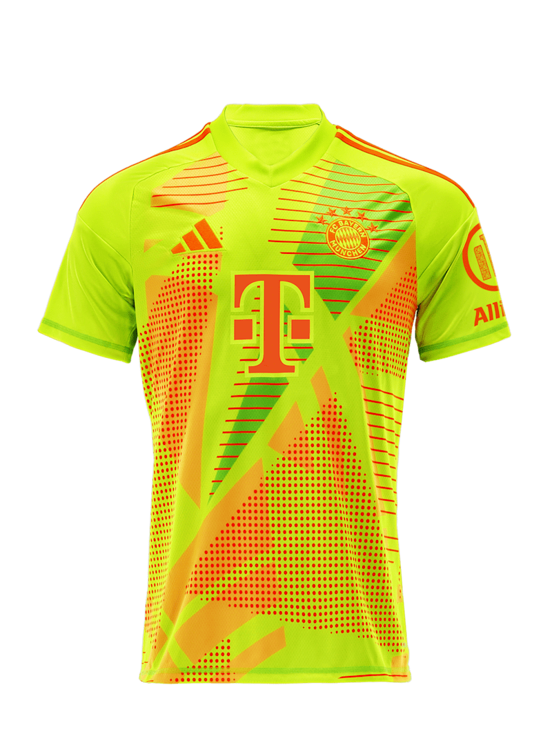 Kids Goalkeeper jersey 24 25 yellow Official FC Bayern Munich Store