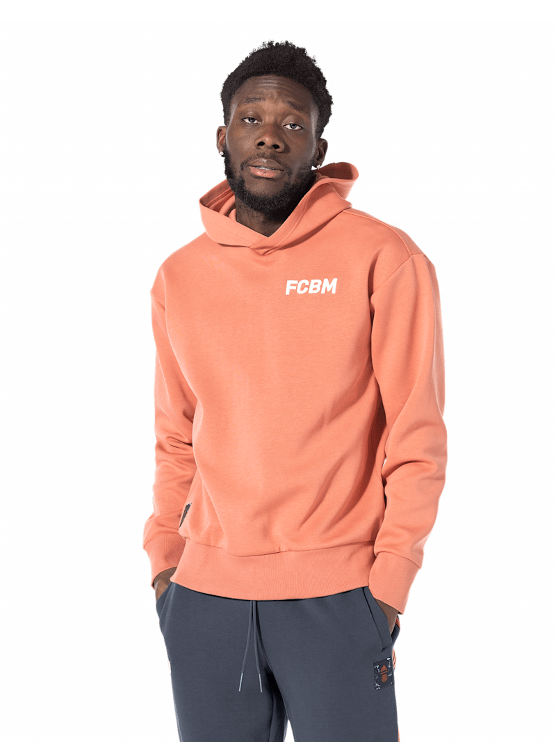 Uomini Felpa con cappuccio FCBM arancione FC Bayern Munich Boutique